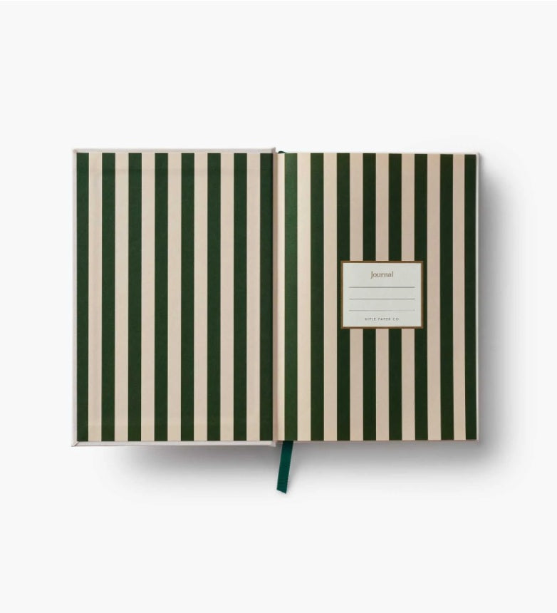 Rifle Paper Co Studious Cats Embroidered Journal | Lined Pages