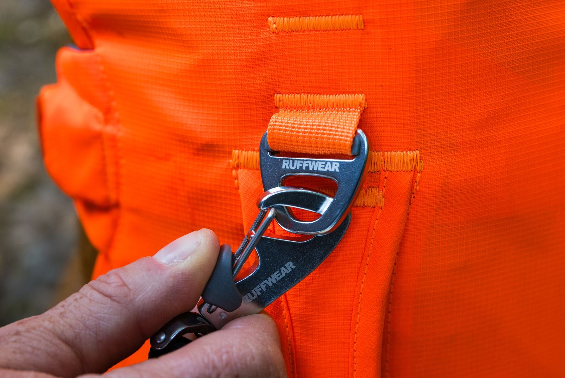 Ruffwear Dog Harness with Neck Buckle and Handle: Web Master