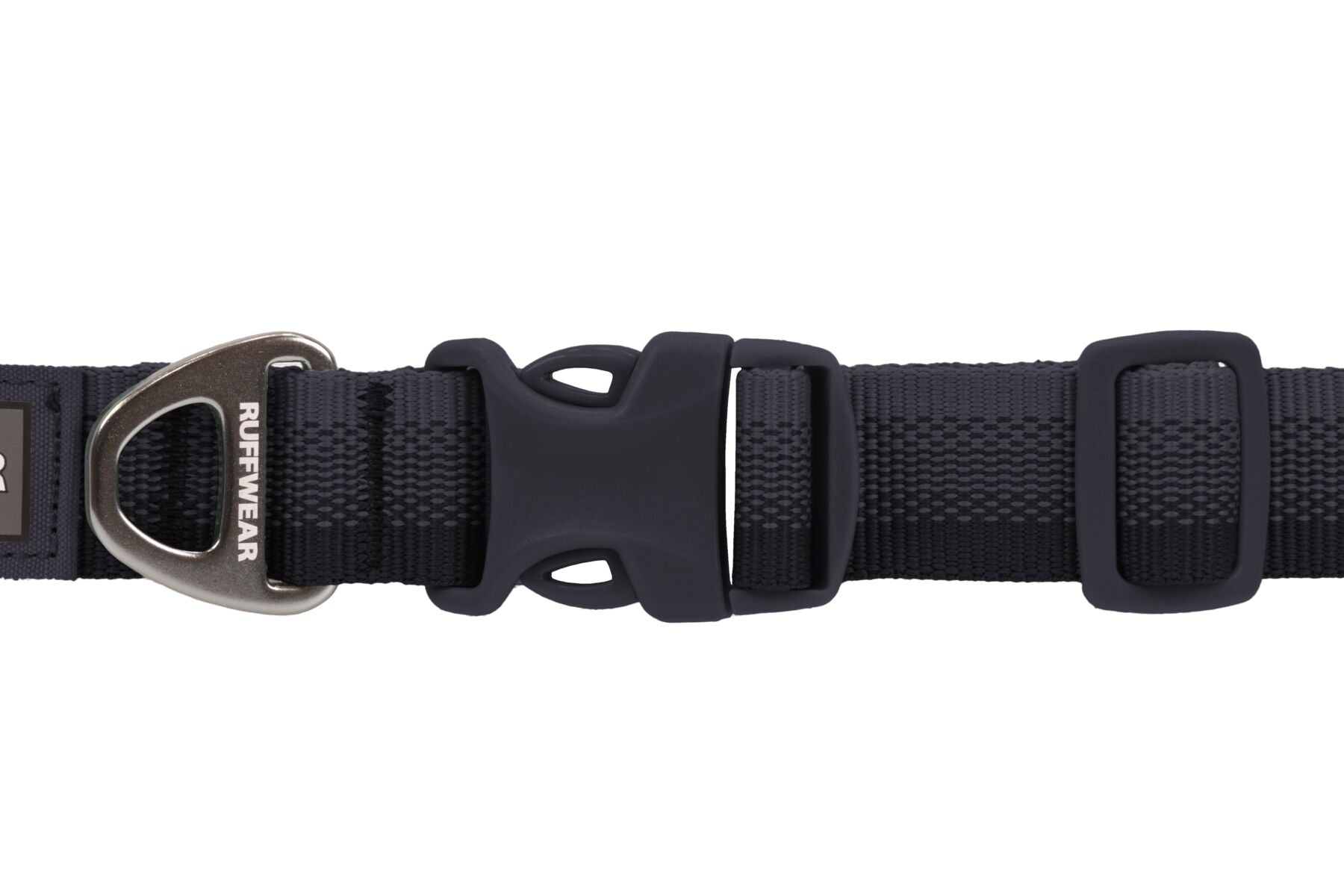 Premium Ruffwear Front Range everyday dog collar made from eco-friendly, colour-fast recycled webbing.