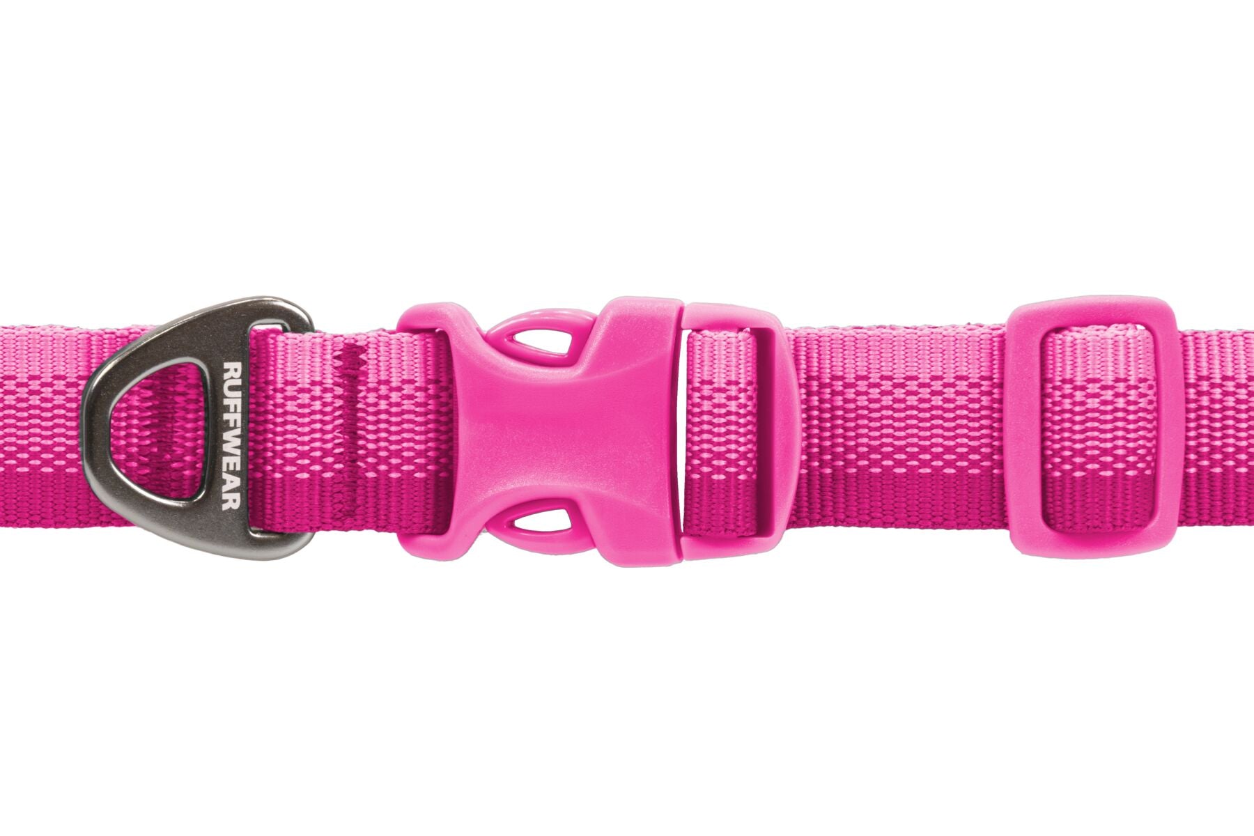 Premium Ruffwear Front Range everyday dog collar made from eco-friendly, colour-fast recycled webbing.