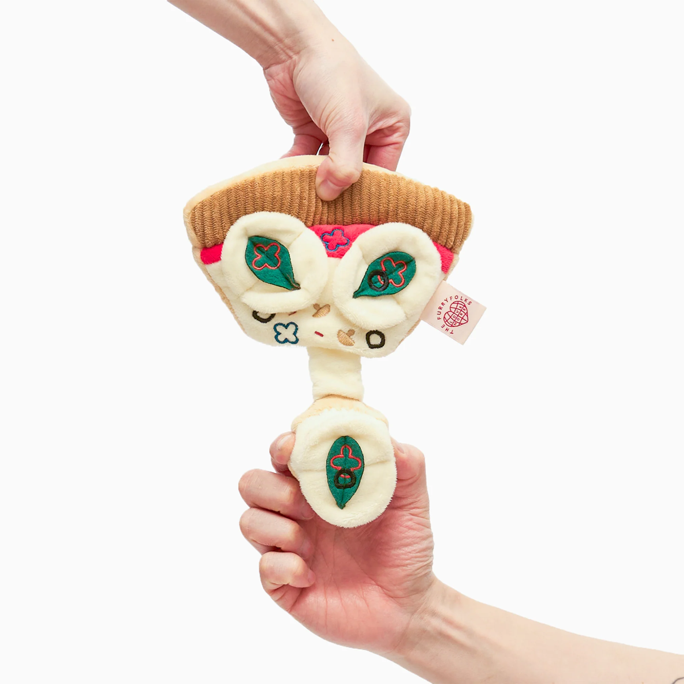 Squeaky Interactive Nosework Dog Toy, Pizza