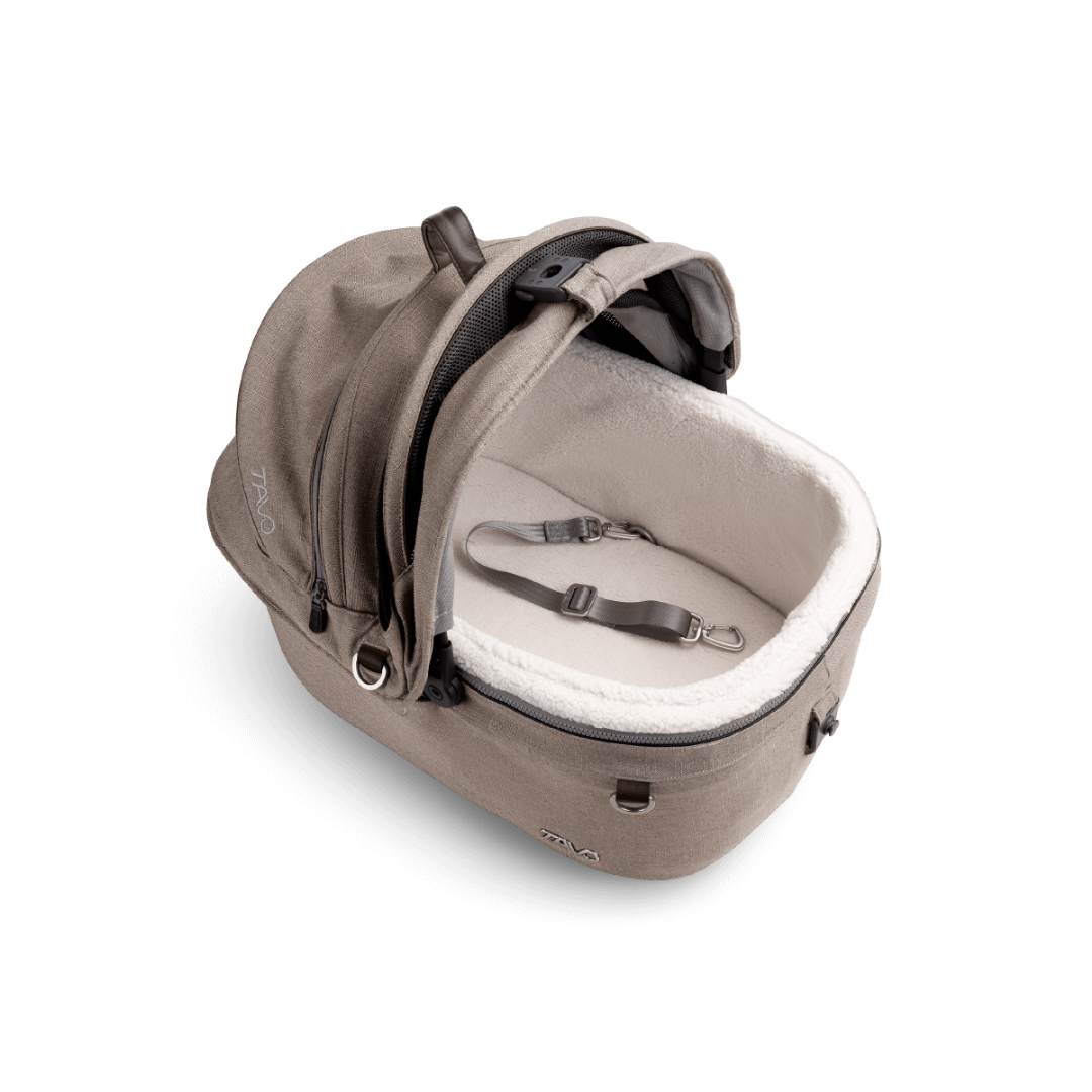 Tavo Pets Carrier and Safety Car Seat, Maeve in Fawn