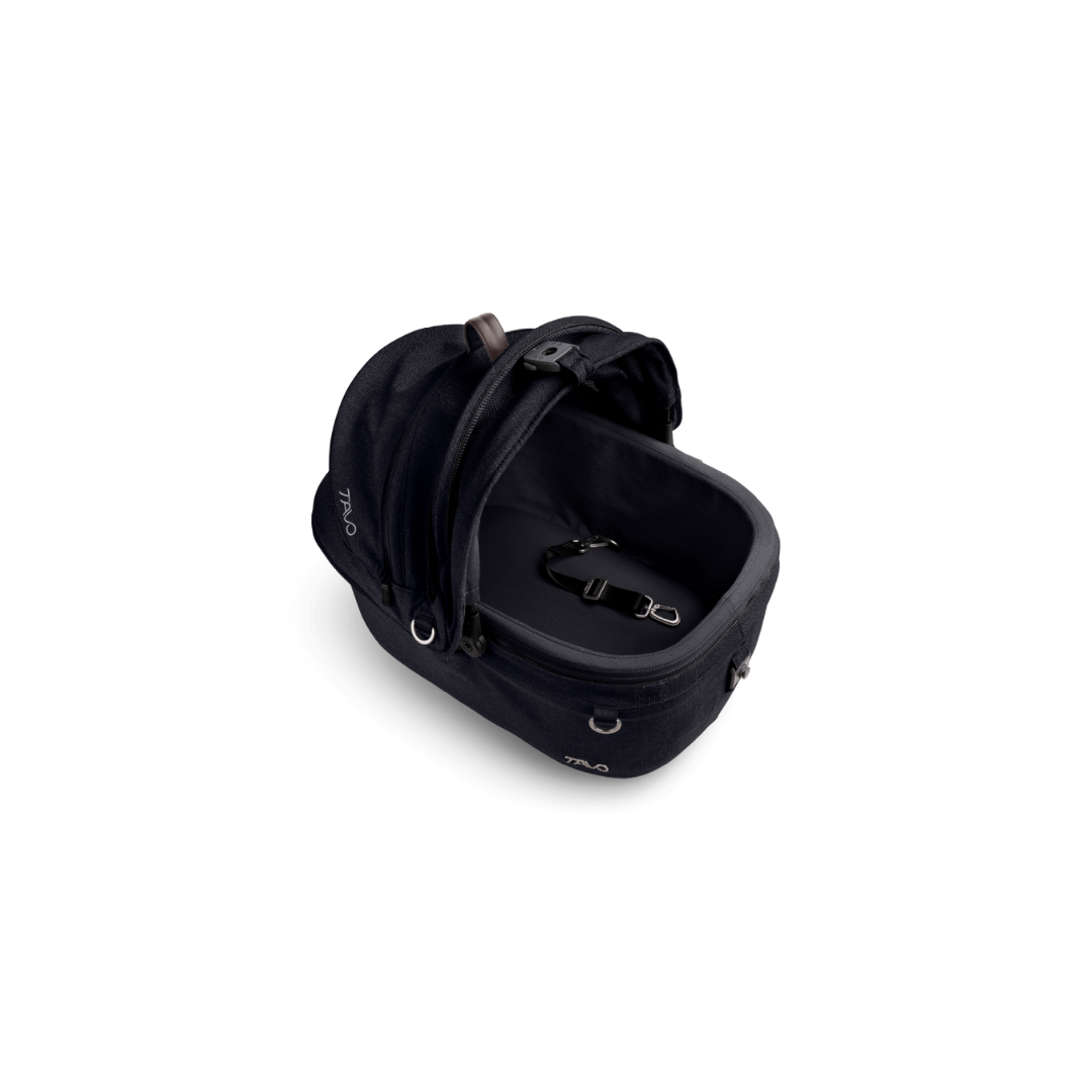 Tavo Pets Carrier and Safety Car Seat, Maeve in Onyx