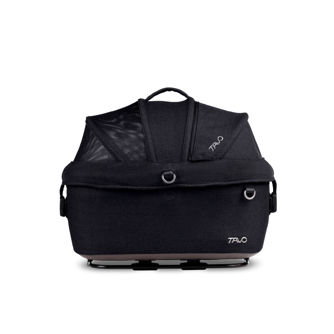 Tavo Pets Carrier and Safety Car Seat, Maeve in Onyx