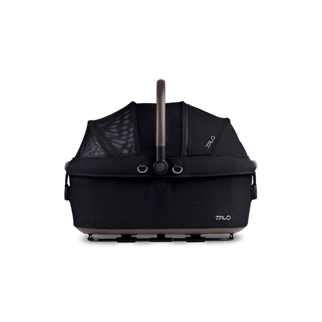 Tavo Pets Carrier and Safety Car Seat, Maeve in Onyx