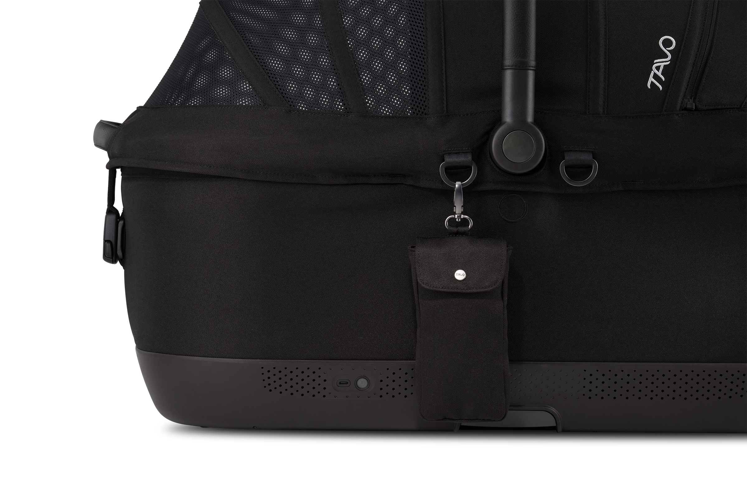 Tavo Pets Carrier and Safety Car Seat, Maeve ISO Wind in Onyx