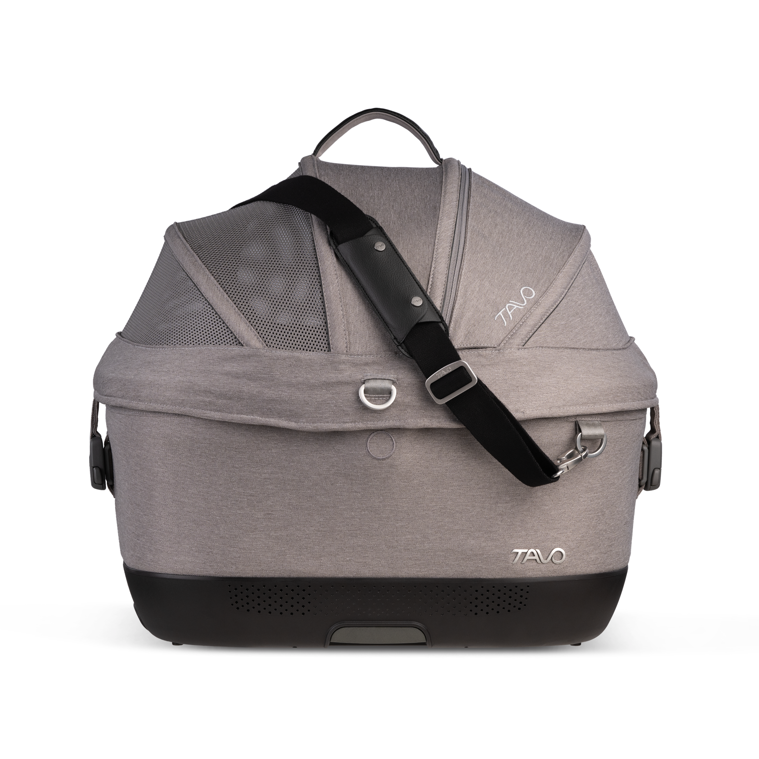 Tavo Pets Carrier and Safety Car Seat with ISO, Maeve in Merle