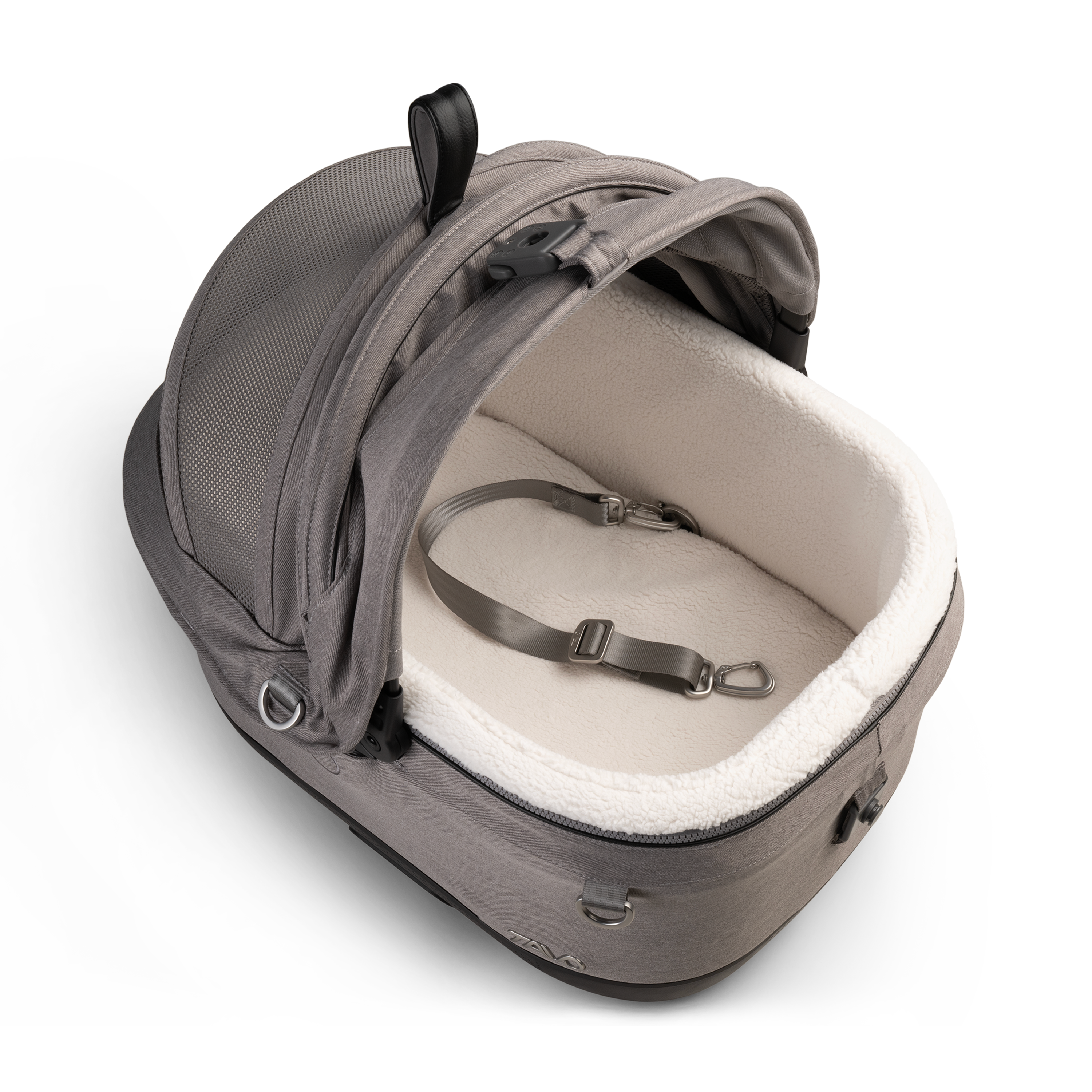 Tavo Pets Carrier and Safety Car Seat with ISO, Maeve in Merle