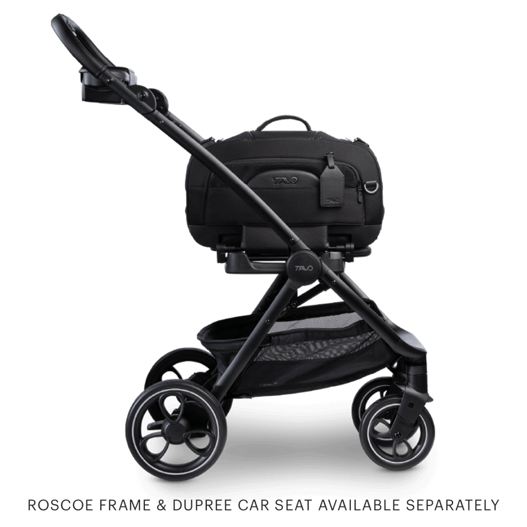 Tavo Pets Dupree Adapter on Roscoe Stroller