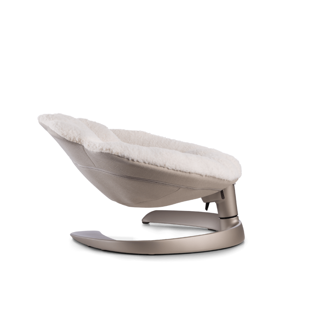 Tavo Pets Swaying Lounger and Pet Bed, Shell in Latte