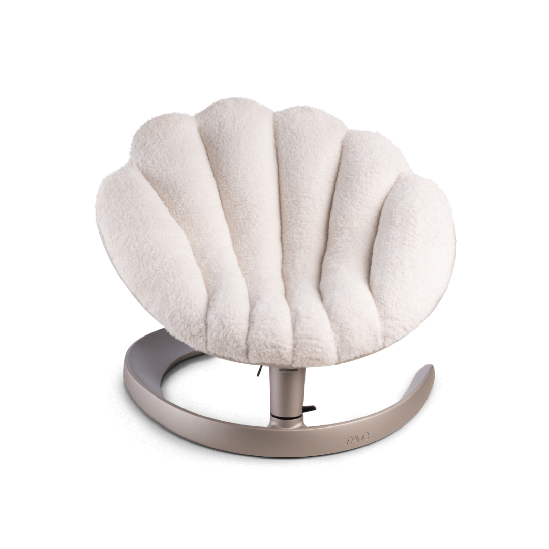 Tavo Pets Swaying Lounger and Pet Bed, Shell in Latte