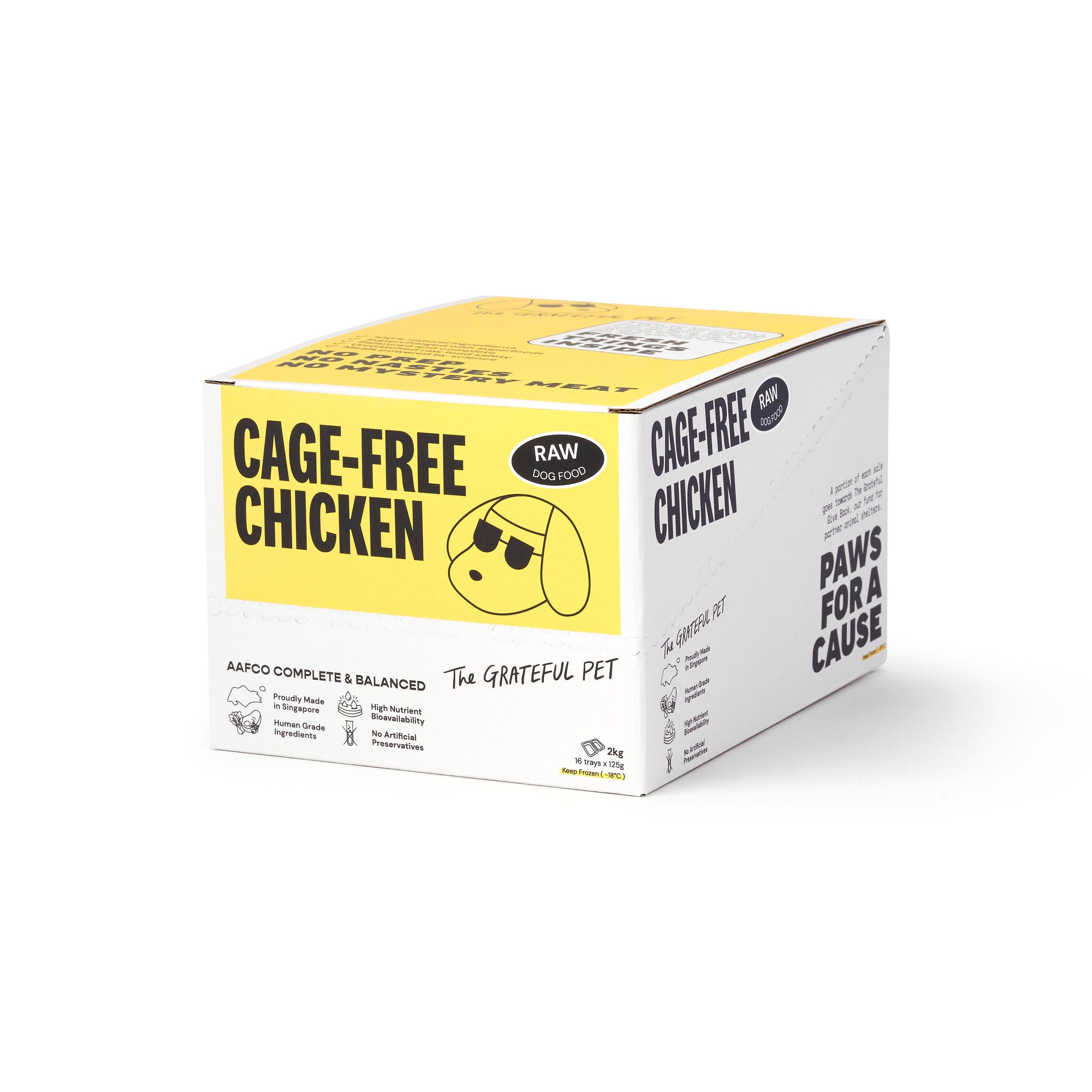 The Grateful Pet: Raw Food for Dogs, Cage-free Chicken