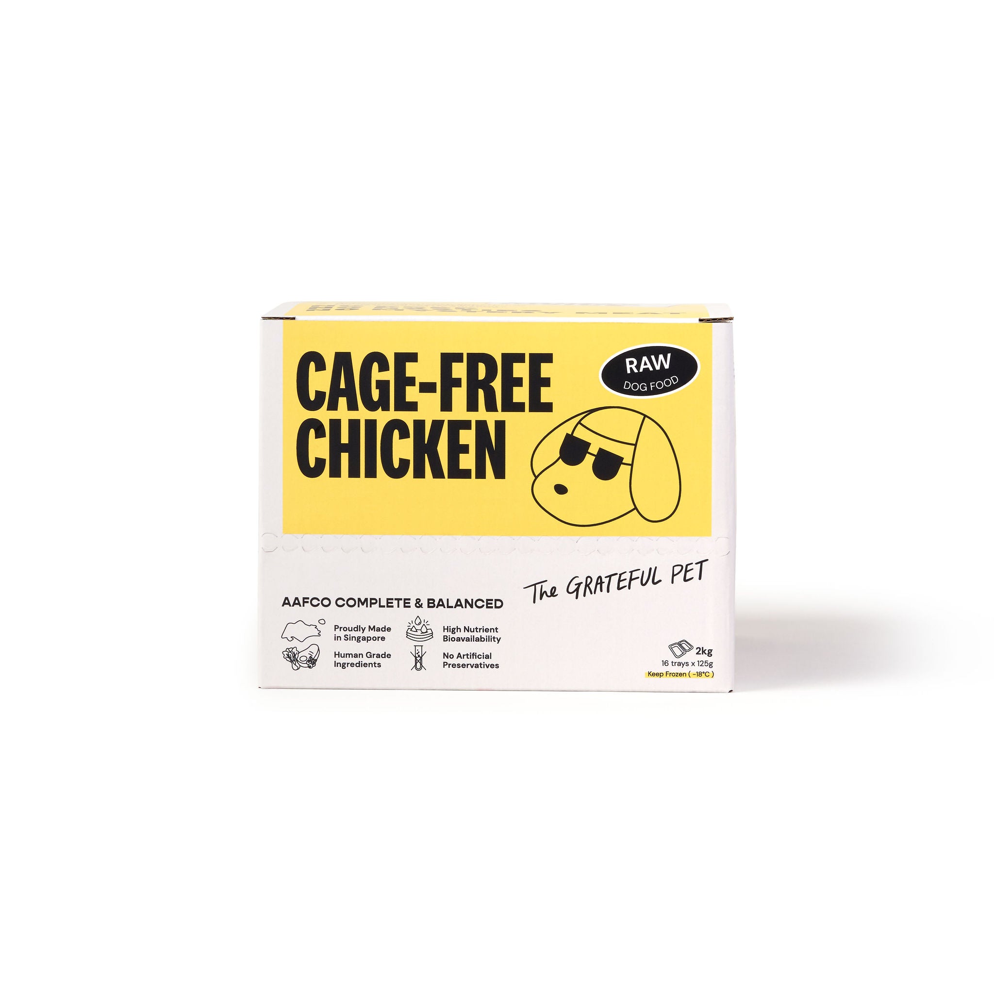 The Grateful Pet: Raw Food for Dogs, Cage-free Chicken