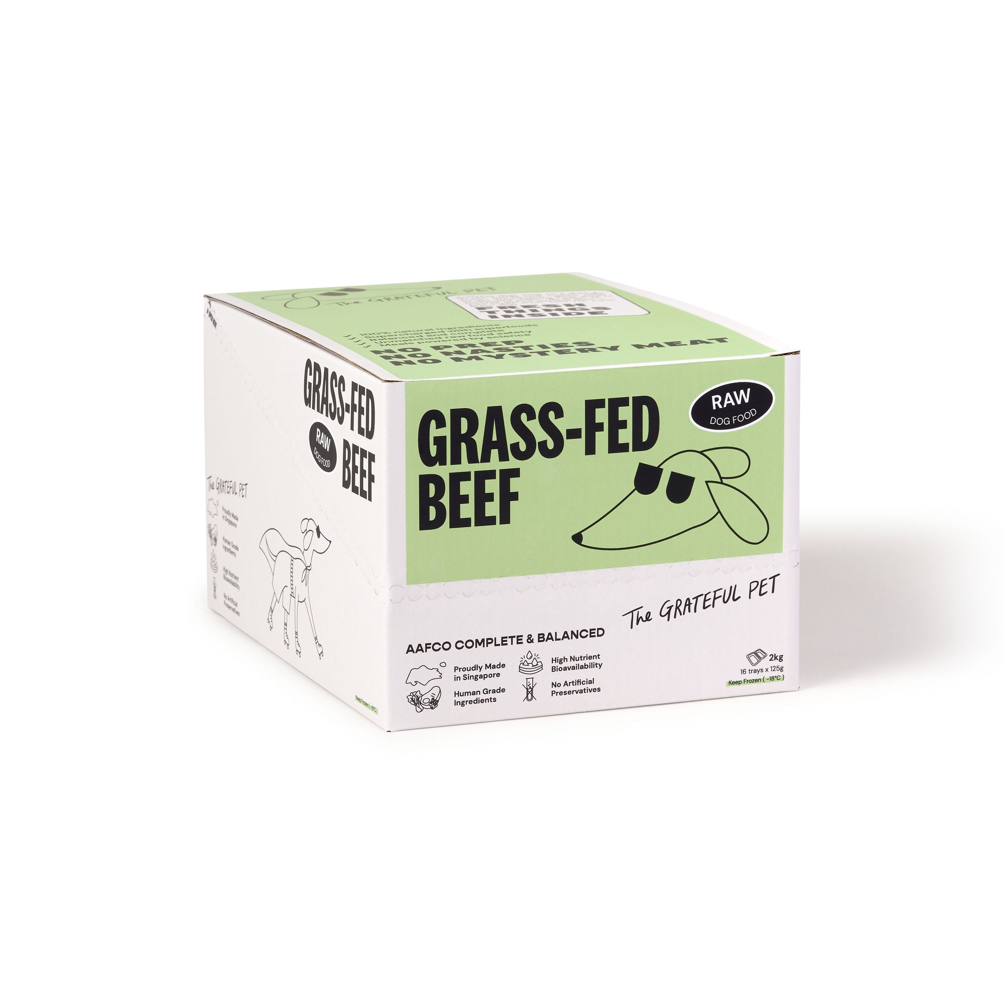 The Grateful Pet: Raw Food for Dogs, Grass-fed Beef