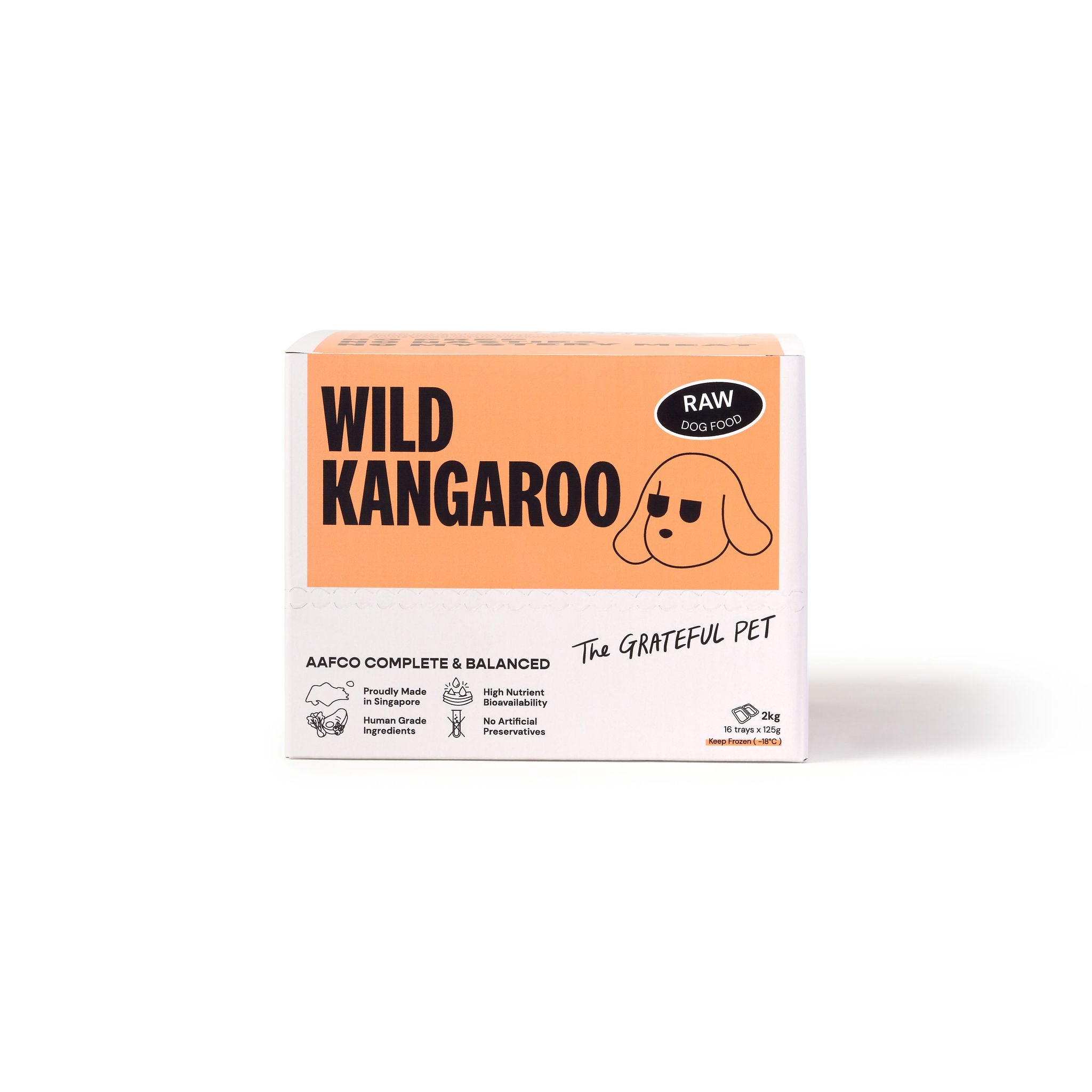 The Grateful Pet: Raw Food for Dogs, Wild Kangaroo Meat