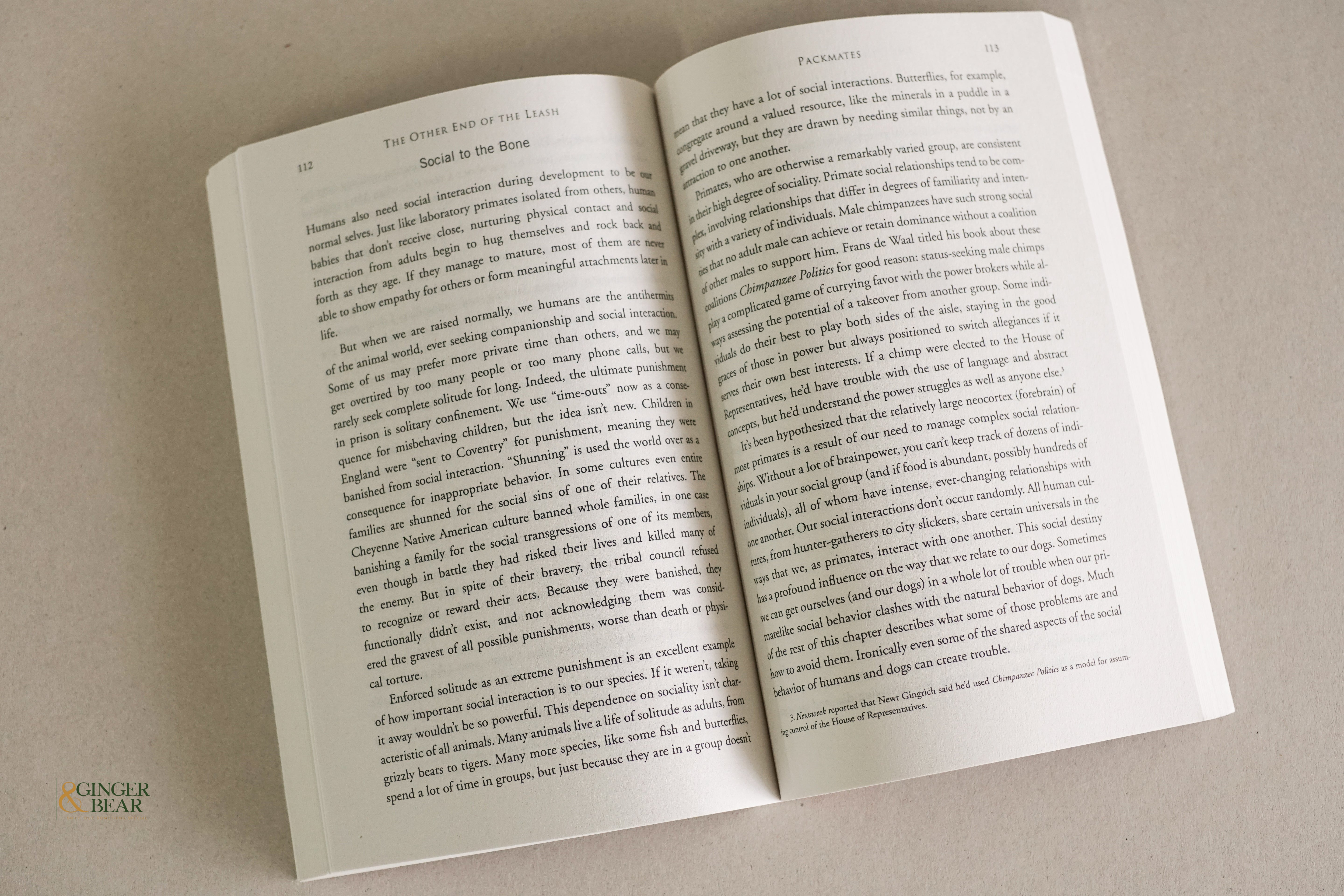 Book: The Other End of the Leash — Why We Do What We Do Around Dogs (Paperback, 2003)