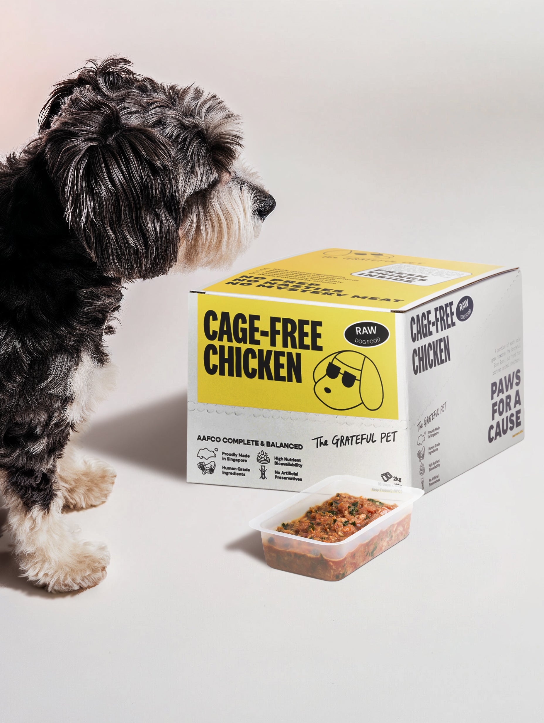 The Grateful Pet: Raw Food for Dogs, Cage-free Chicken