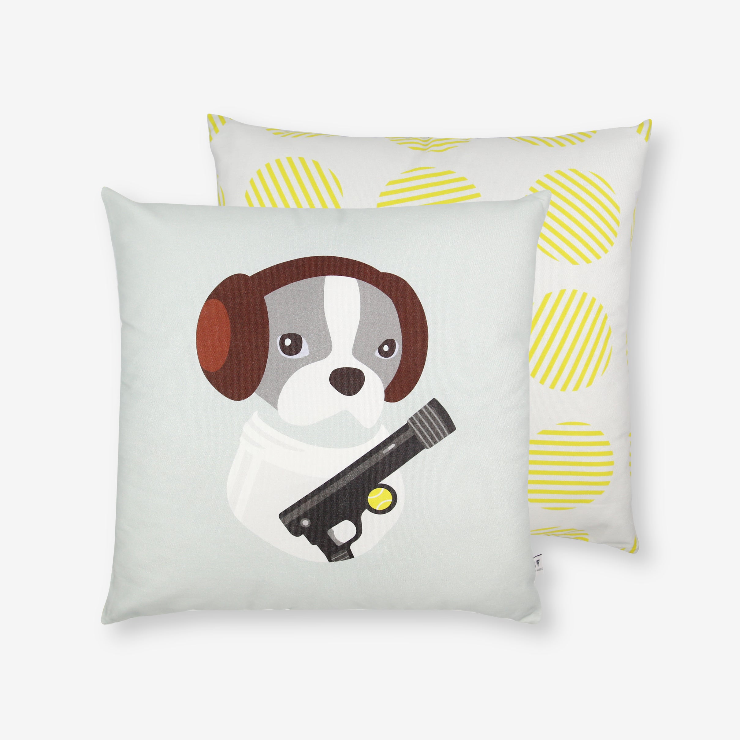 Cushion Cover, Princess Leia the Boston Terrier
