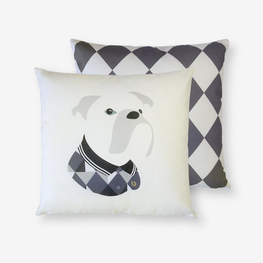 Cushion Cover, Daniel the English Bulldog