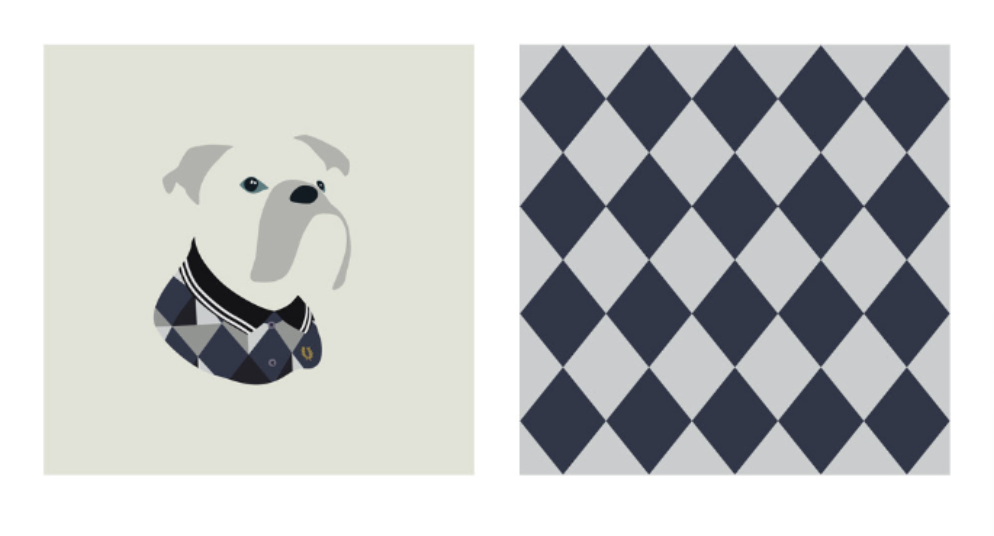 Cushion Cover, Daniel the English Bulldog