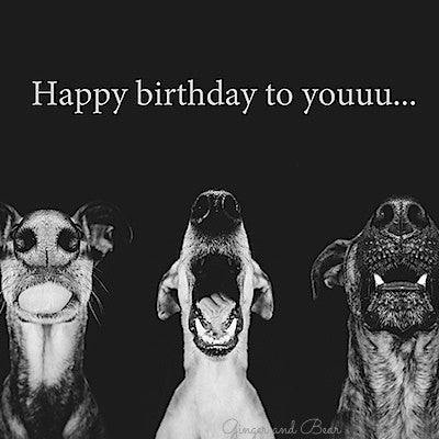 Greeting card: Happy Birthday to you...