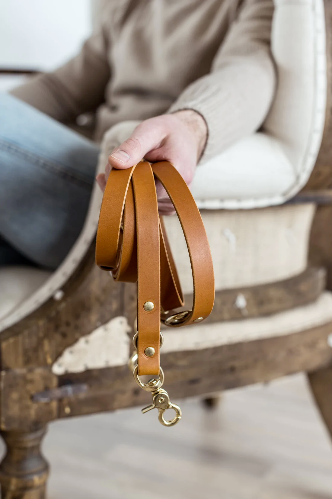 Lasso Leather Dog Leash