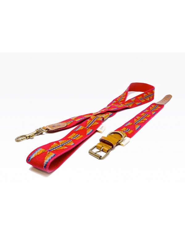 Dog Collar: Etna Red