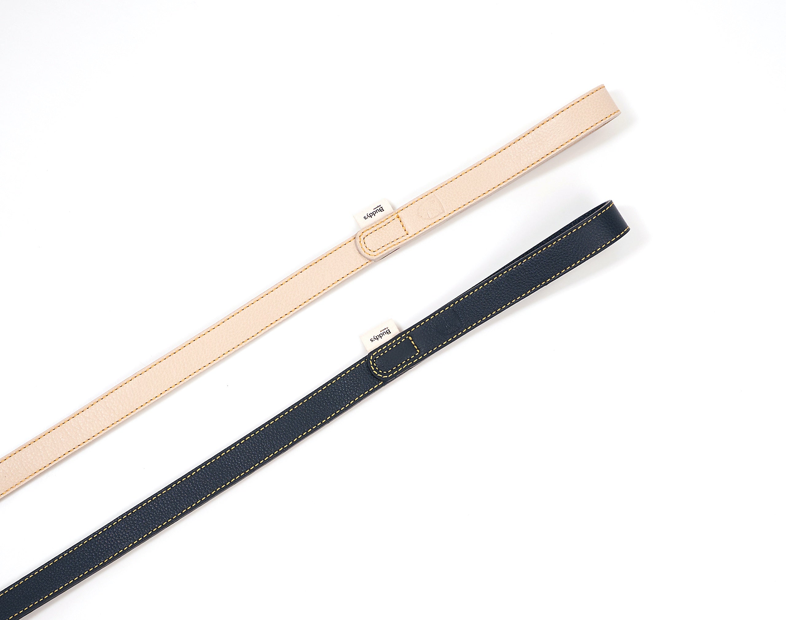 Dog Leather Lead: Sir Chuck Azul