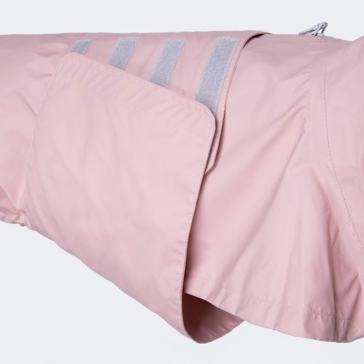 Cloud7 Hamburg Dog Rain Coat in Candy