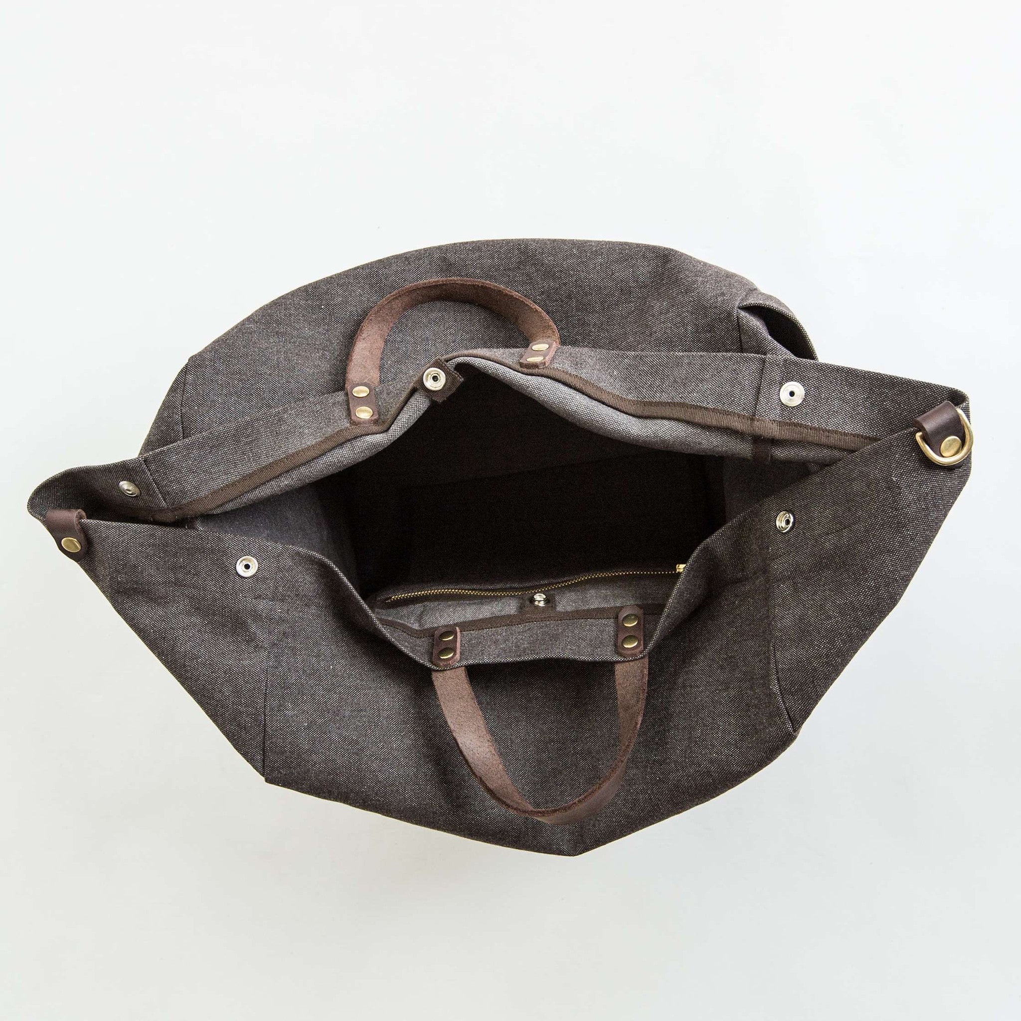 Cloud7: All-in Bag in Heather Brown