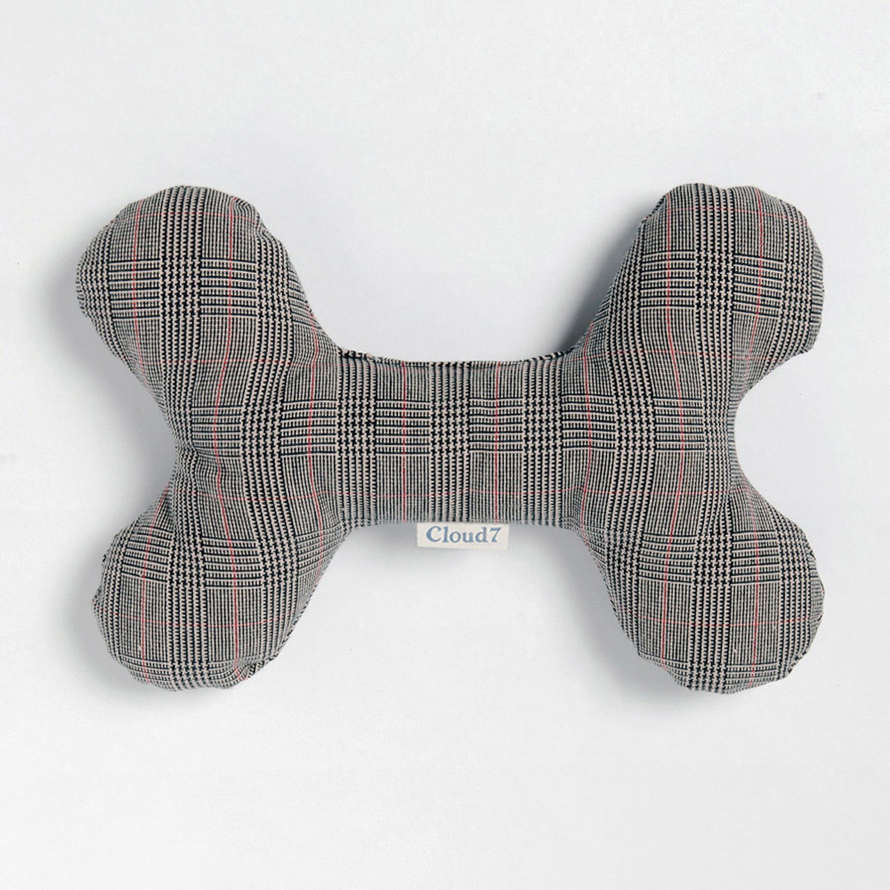 Cloud7 Dog Toy Love Bone: Plaid