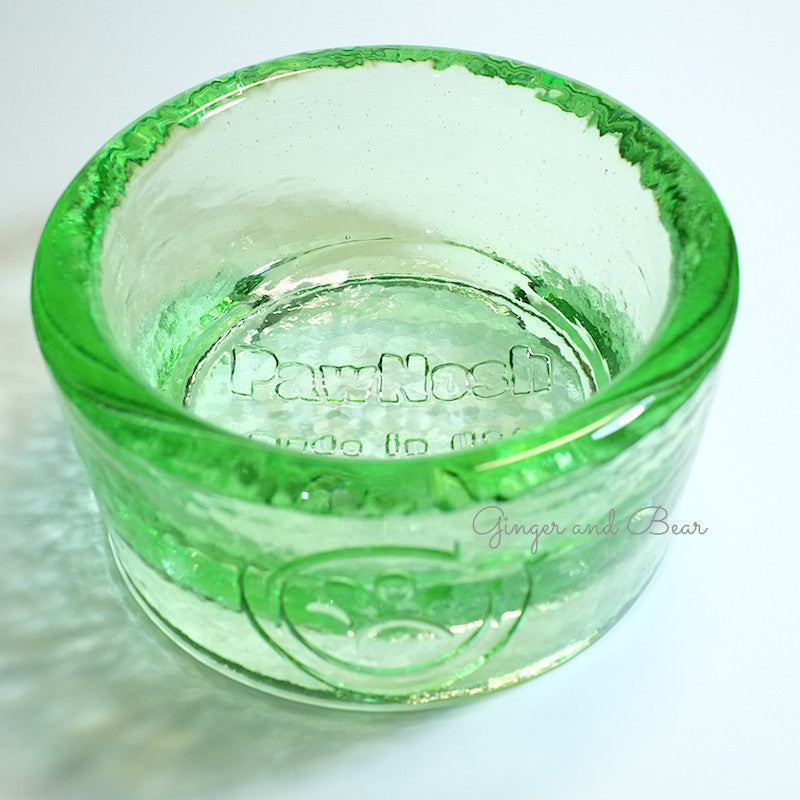 Food and Water bowl: the Cubby in Celery