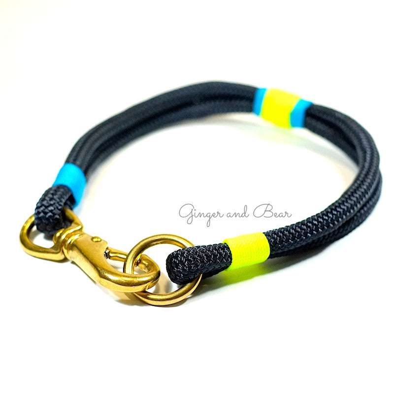 Rugged Hudson Collar: KeyLime, Navy