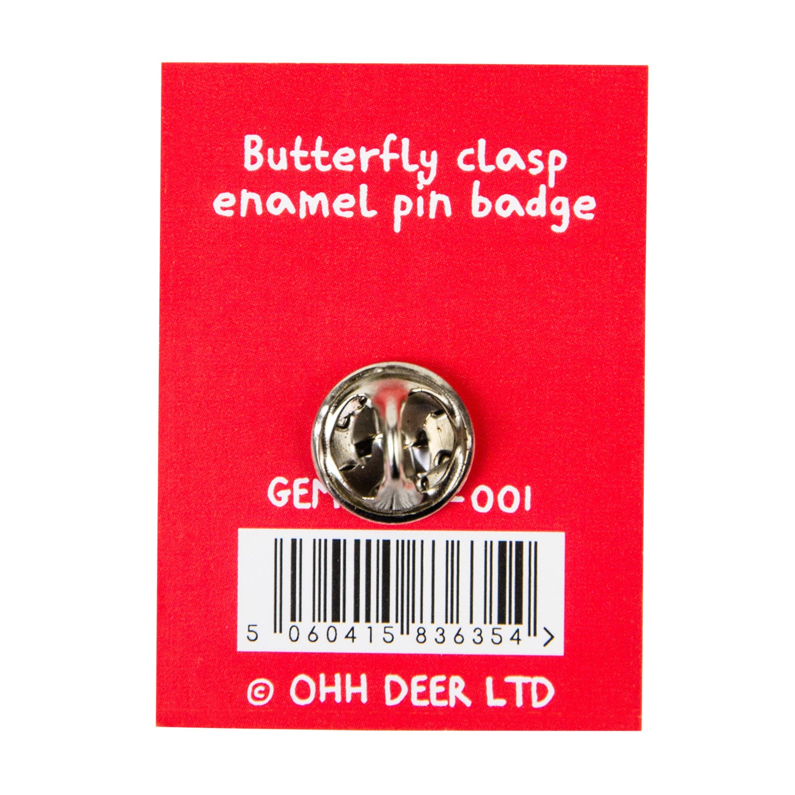 Gemma Correll Enamel Pin I Lick You (back)