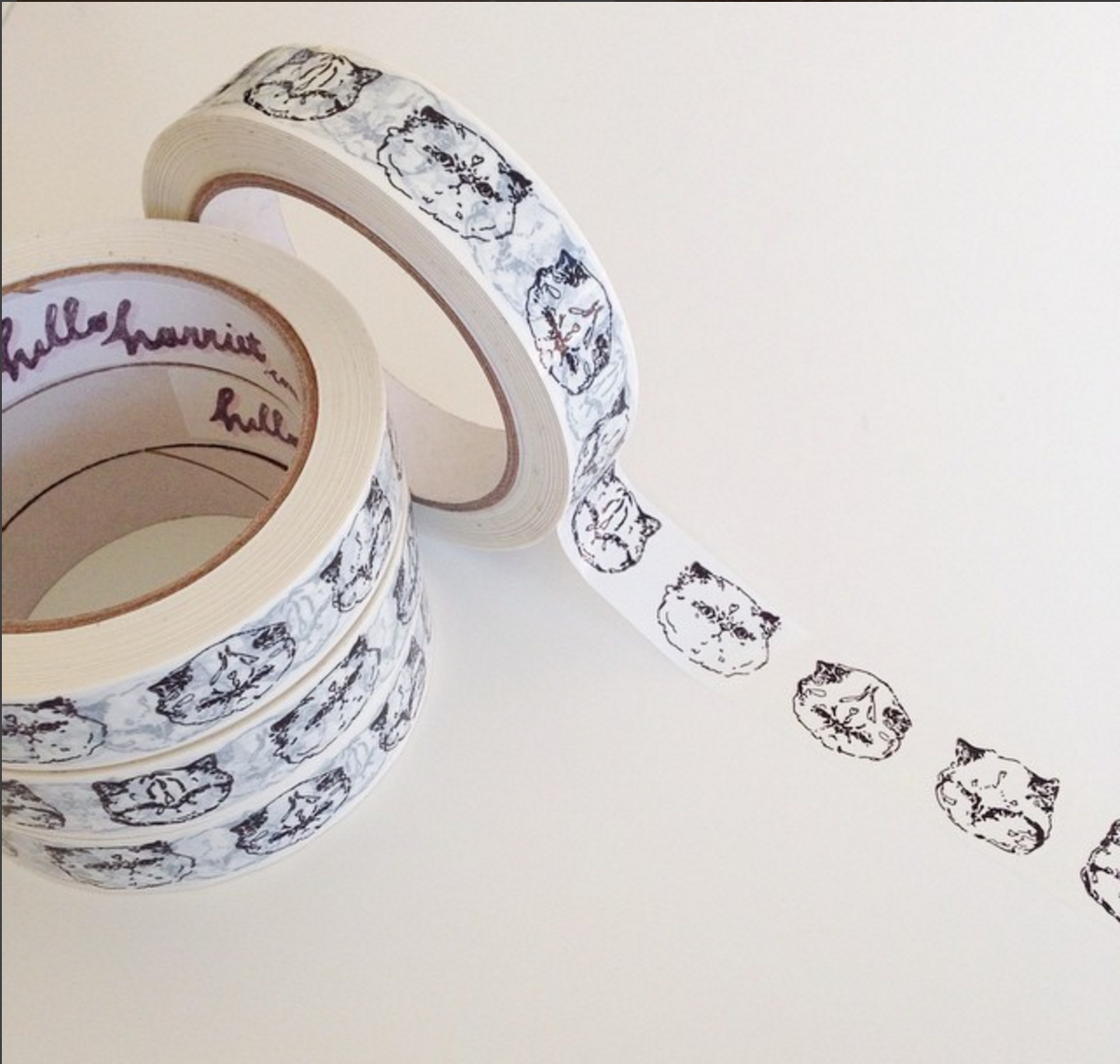 Stationery: HelloHarriet Kitty tape (FINAL SALE)