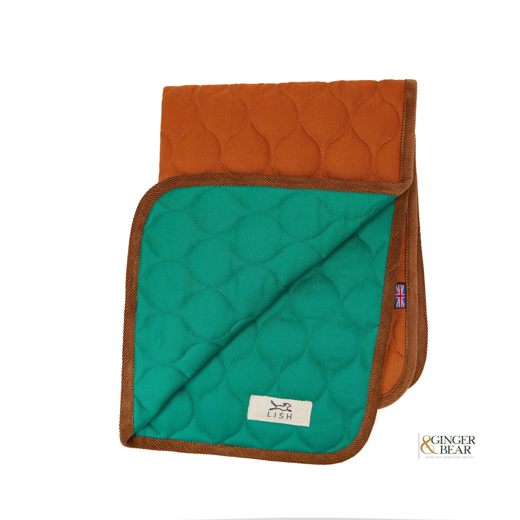 LISH Dog Travel Blanket, Winkley Pea Green