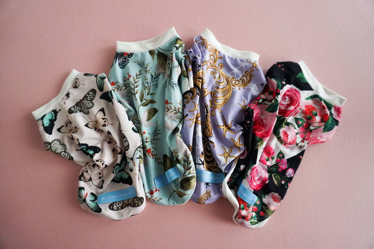 Le Chien Bleu NY Dog T shirt Cat Cassis