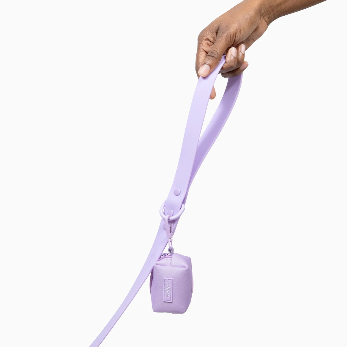 Lucy&Co Everyday Dog Poop Bag Holder: Lilac