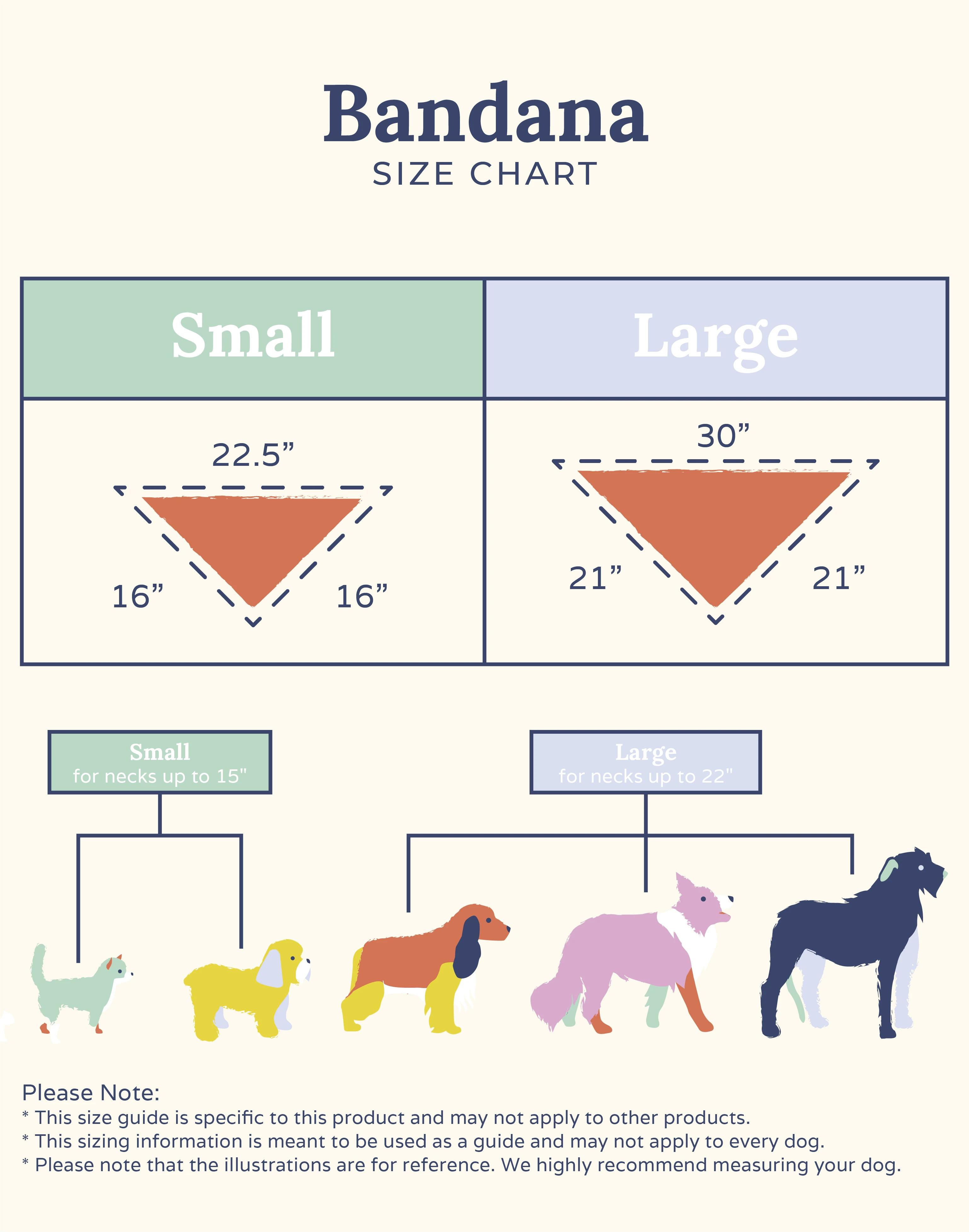 Lucy&Co Dog Bandana: The Yara