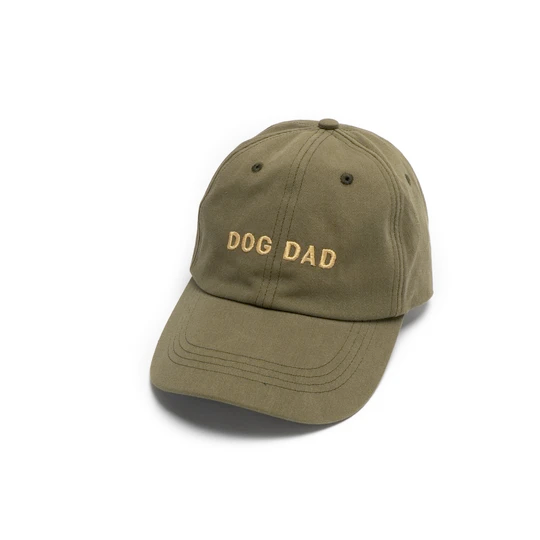 Lucy&Co Hat for Human: Dog Dad Hat in Olive
