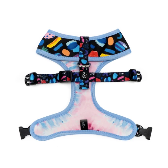 Lucy&Co Reversible Dog Harness: Singing in the Rain