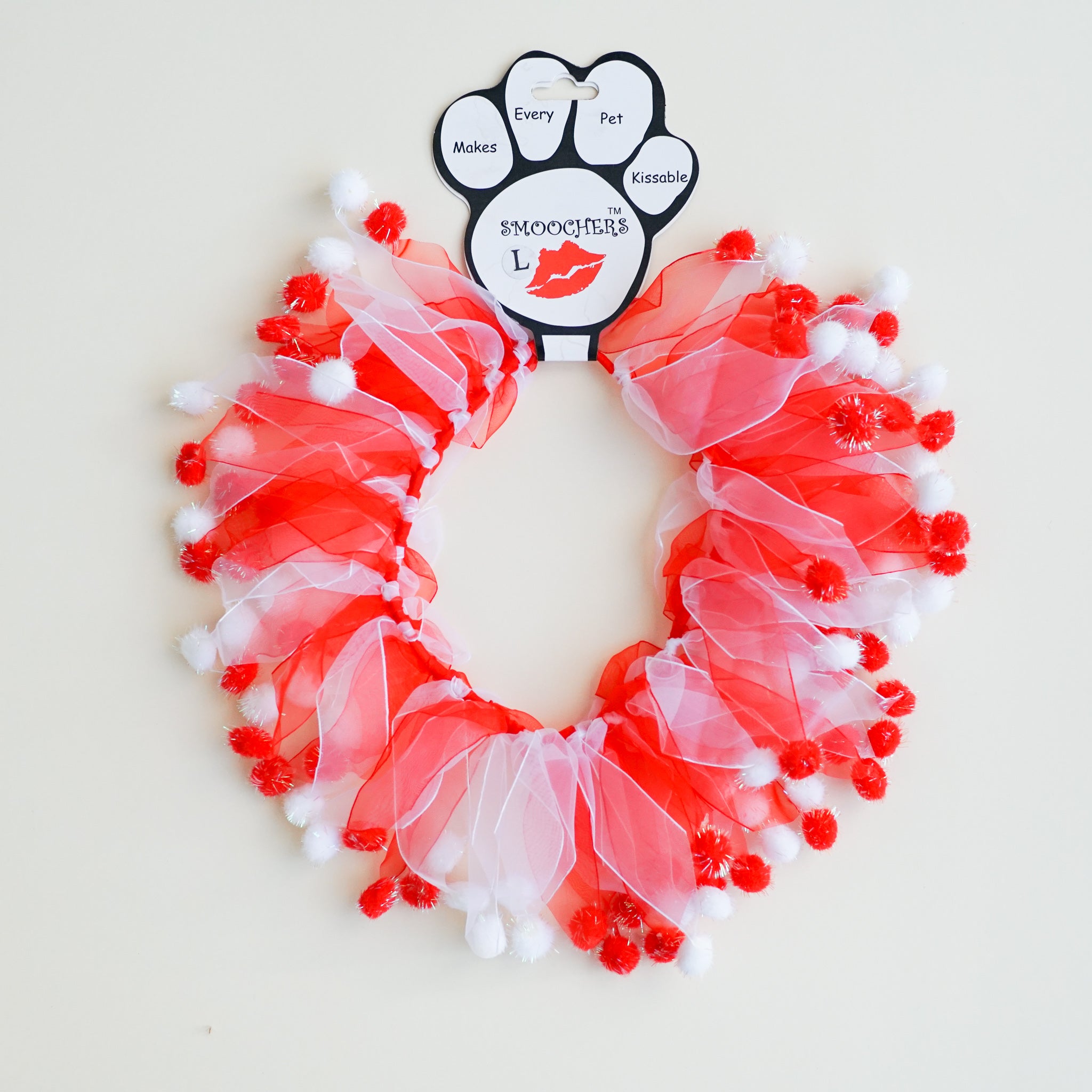 Fun Dog Neckwear, Candy Cane Fuzzy Wuzzy Smoocher