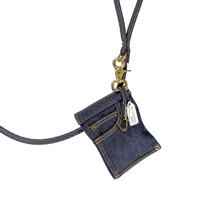 Mr Dog New York Denim Dog Poop Bag Dispenser