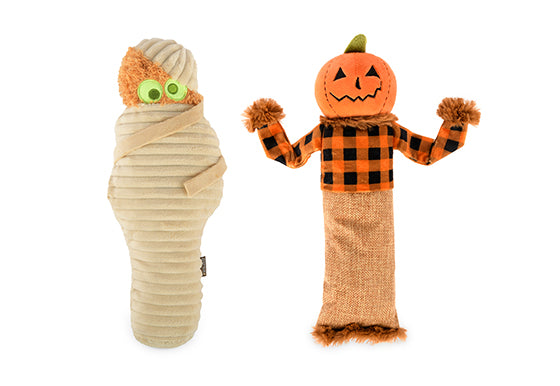 P.L.A.Y. Feline Frenzy, Catnip Kicker Toy set: Scarecrow