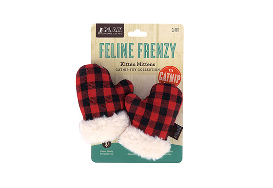 P.L.A.Y. Feline Frenzy, Catnip Toy set: Kitty Mitten
