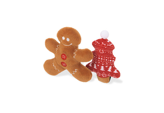 P.L.A.Y. Feline Frenzy, Catnip Toy set: Meowy Christmas