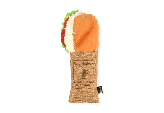 P.L.A.Y. Feline Frenzy, Catnip Kicker Toy set: Tuna Baguette