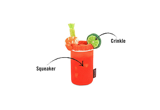 P.L.A.Y. Barking Brunch MINI Plush Dog toys, Buddy Mary (mini sized)