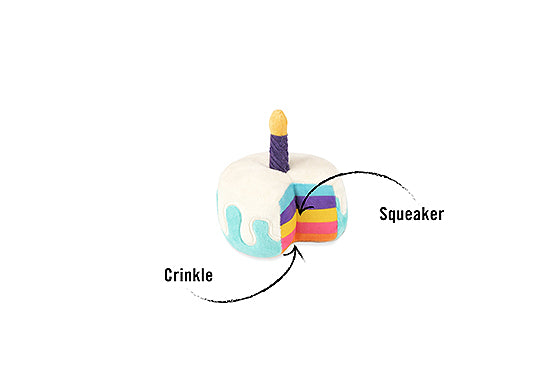 P.L.A.Y. MINI Party Time Plush Dog toys, Bundle (mini sized)