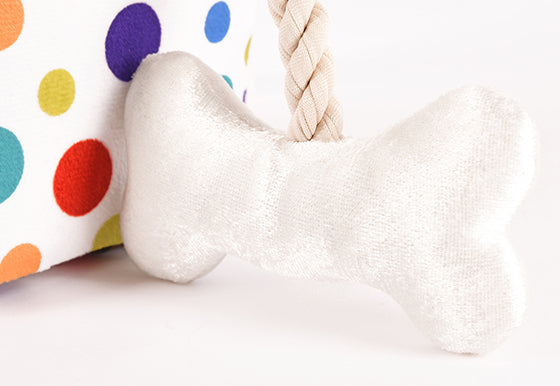 P.L.A.Y. Party Time Plush Dog toys, Pawfect Present